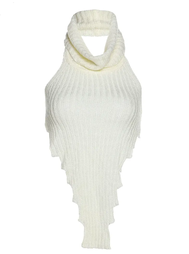 Ella Sleeveless Knit Turtleneck