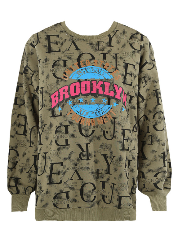 WHERE BROOKLYN AT?! Scoop Neck Sweatshirt