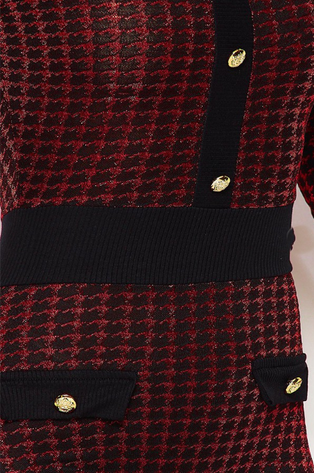 Sparkle Houndstooth Jumpsuit