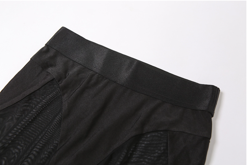 Peek-a-Booty Biker Shorts