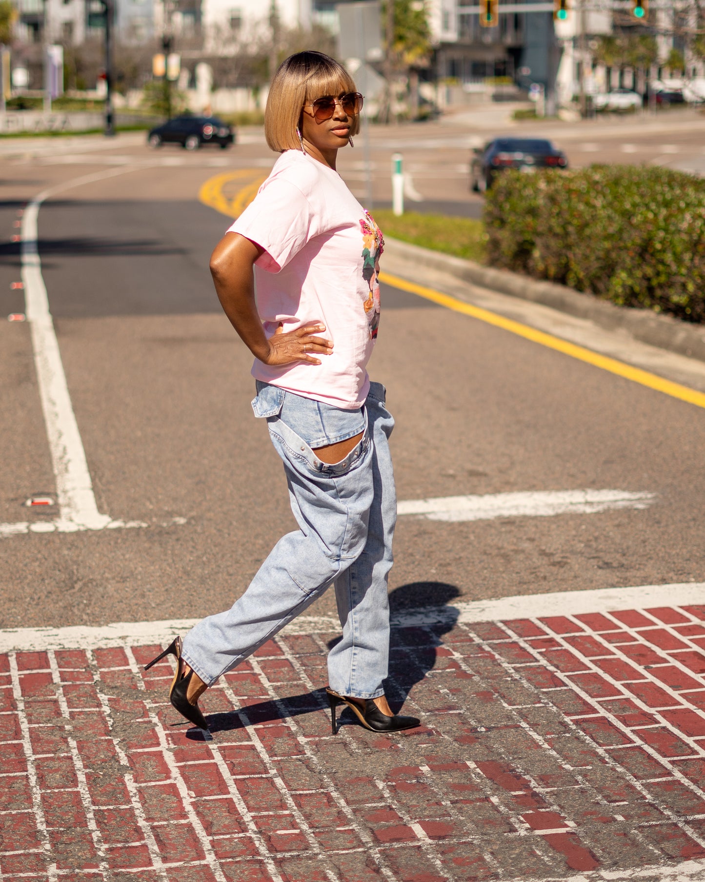 Split Personality Denim Jeans