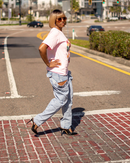 Split Personality Denim Jeans
