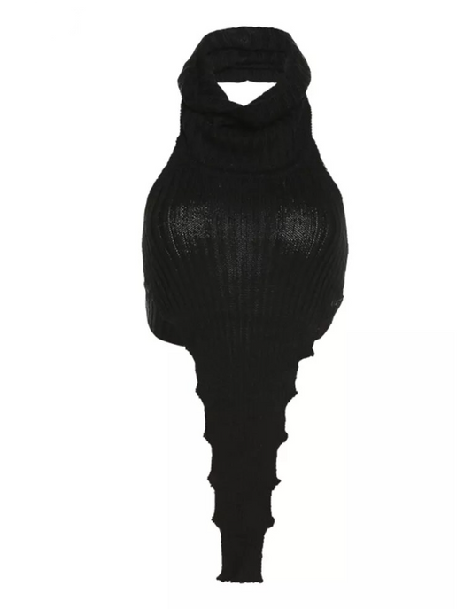 Ella Sleeveless Knit Turtleneck