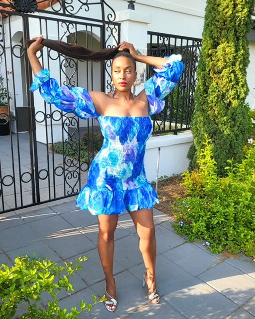 Garden Party Smocked Dress