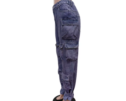 Outta Pocket (Ankle Snap) Mineral Wash Cargos