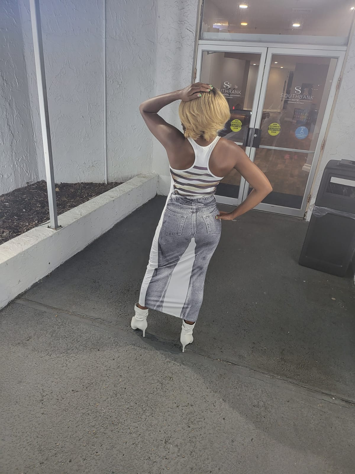 JEANius Racerback Maxi Dress