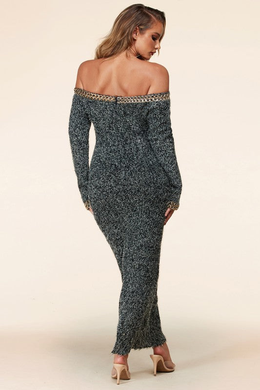 Iced Out Sweater Maxi