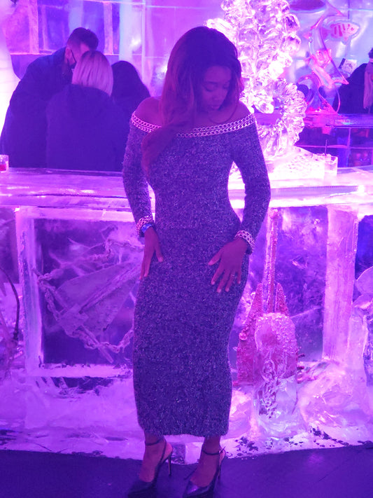 Iced Out Sweater Maxi
